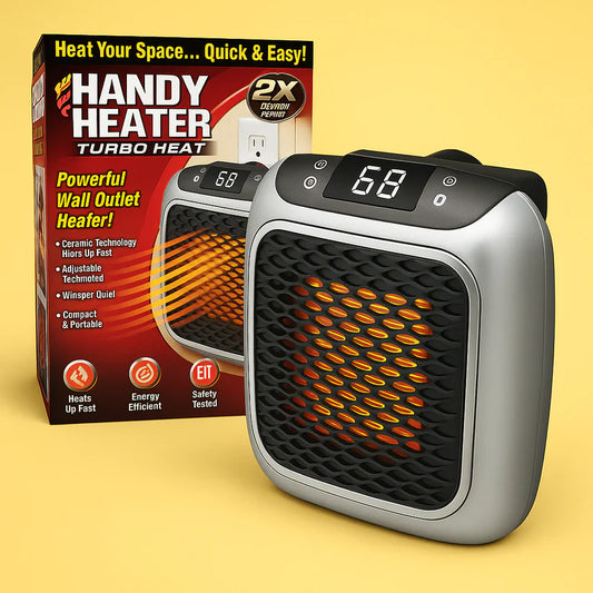 Mini Handy Wall Heater – Compact, Fast Heating, Energy Efficient (Winter Essential