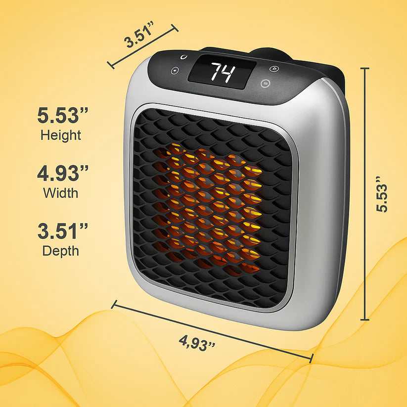 Mini Handy Wall Heater – Compact, Fast Heating, Energy Efficient (Winter Essential